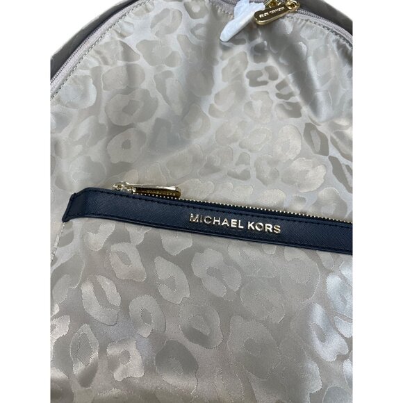 Michael Kors Morgan Truffle Brown Canvas & Leather MD Backpack SKU 9231 - Picture 2 of 16